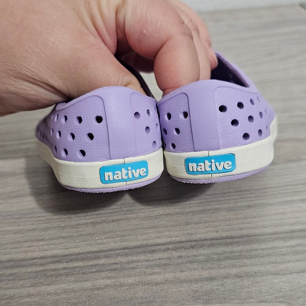 Native Shoes Jefferson Classic Slip On Lavender Lilac Little Kids Toddler C5 - Picture 8 of 11
